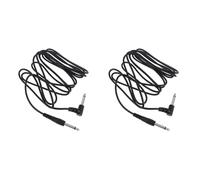 Generchin 2X Câble D'Ampli de Guitare 3 Mètres Cordon de Raccordement Électrique Amplificateur de Guitare Câble de Guitare Instrument de Guitare Électrique