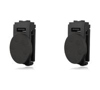 Generchin 2X Clip de Ceinture à Outils Magnétique, Porte-Outil Magnétique Antidérapant pour Ceinture, Accessoires de Ceinture à Outils à Clip Magnétique pour Tournevis à Marteau