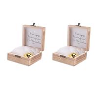 Generchin 2X Cloche de Foi Magique de Noël, Souvenir de Noël Cloche de Foi Magique, Décoration D'Intérieur pour Arbre de Noël Souvenir Doré