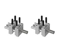 Generchin 2X D'Étau en Métal, Pince Multifonction, Fabrication de Modèles, Gabarit Fixe, Bricolage, Artisanat, Remodelage, Étau, Établi avec Serrage