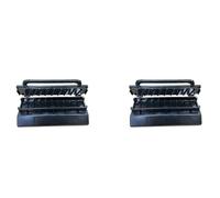 Generchin 2X Grande Presse à Kebab, Kabab en Plastique Noir, Moule à Kabab Manuel, Brochettes de Barbecue pour Machine à Kebab