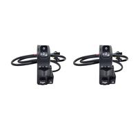 Generchin 2X Interrupteur de Guidon de, D'Accélérateur Électrique de Moto, Bouton de Changement de Vitesse Universel avec 7/8 Pouces 22 mm