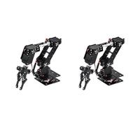 Generchin 2X Kit de Pinces de Bras Mécanique pour Robot 6DOF Manipulateur DOF Manipulateur de Qualité Industrielle pour la Robotique