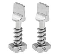 Generchin 2X Kits de Vis pour Ailerons de Planche de Surf, Ensemble de Verrouillage des Ailerons, Vis en Acier Inoxydable pour Planche de Surf à Ailerons Centraux