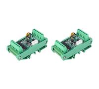 Generchin 2X Module de Contrôleur Logique FX1N-10MT Contrôleur Programmable DC 10-24V Carte de Contrôle Industrielle Module de Contrôleur Logique