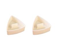 Generchin 2X Moule Onigiri, Grand Kit de Fabrication de Moules à Riz, Moule à Riz Antiadhésif pour Déjeuner d'enfant, Cuisine, Machine à Boulettes de Riz Portable B