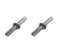 Generchin 2X Outil de Fendage de Pierre Fendeur de Pierre Cales de Bouchon en Métal Fendeurs de en Béton Outil à Main 16x105mm Burins à Pierre