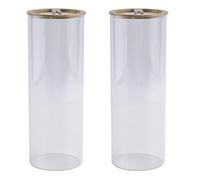 Generchin 2X Porte-Encens pour Bâtons [Anti-Cendres Volantes], Porte-BrûLeur D'Encens avec RéCupéRateur de Cendres en Verre Amovible, pour