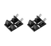 Generchin 2X Queue d'aronde de Chercheur Multifonction avec Support D'Adaptateur de Lunette de Guidage de Vis de Verrouillage pour TéLescope Astronomique, Noir