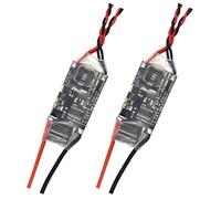 Generchin 2X Récepteur FPV 15A 3-12S Régulateur de Tension d'alimentation Bec Externe (UBEC) Module Régulateur Abaisseur 5V pour Avion RC