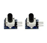 Generchin 2X Testeur de Servomoteur ESC Contrôle PWM Mini Ventilateur Sans Balais à Monter Soi-Même Contrôleur de Vitesse de Moteur D'Avion