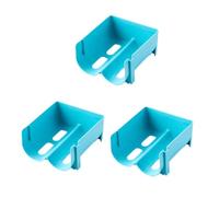 Generchin 3 Pièces Porte-Bières Porte-Canettes de Soda Porte-Bières Support de Rangement pour Bouteilles Cintre Organisateur de Réfrigérateur Facile à Installer Bleu