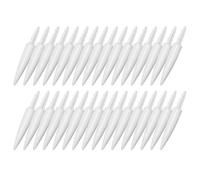 Generchin 32 Pièces Dents de Citrouille d'halloween, de Citrouille Effrayants, Dents de Lanterne pour Les Activités Scolaires de Décoration de d'halloween