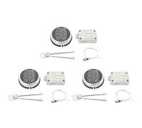 Generchin 3X Serrure de Coffre-Fort Électronique de Remplacement avec Solénoïde et 2 Clés de Secours, Clavier Chromé, Coffre-Fort Ignifuge et plus Encore.