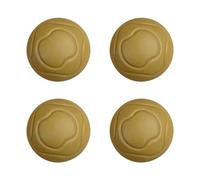 Generchin 4 PCS Moon Chair Couvre-Pieds de Chaise Protecteurs de Pieds D'Extérieur Protecteurs de Pieds Stabilisants Boule en Caoutchouc Pieds Pad Camping Partie