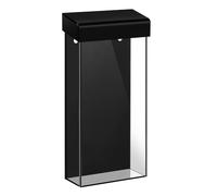 Generchin 4 X 9 Pouces Moup de Mur Extérieur Support de Littérature de Littérature Couvercle Acrylique Transparent pour les Brochures Menus