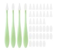 Generchin 4pcs Bâtons Estompeurs à Mélanger en Papier D'Art 40 Pcs Éponges de Rechange pour Estomper, Corriger et Dessiner au Fusain B