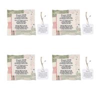 Generchin 4X Couette de Prière de Poche Couette de Prière Individuelle Couette Colorée Cousue à la Main Couette de Poésie Symboliste et Confortable pour la Famille