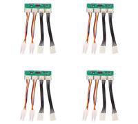 Generchin 4X Émulateur de Simulateur de Ventilateur Carré 4 Broches 12 V 4 en 1 Spécial pour S19k Pro Fan Spoofer Dummer