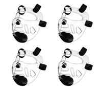 Generchin 4X Masque de Taekwondo Taekwondo Transparent Protecteur Détachable Masque de Protection pour Sports Taekwondo Enfants