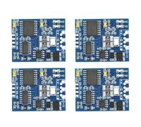 Generchin 4X Module Convertisseur D'Interface Isolé 3,3 V 5 V TTL UART vers RS485 Port Série Monopuce UART Industriel