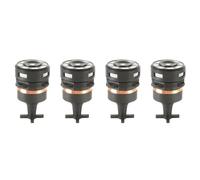 Generchin 4X Noyau de Microphone Dynamique à Grand Diaphragme, Accessoires Généraux de Microphone, Chant KTV, Qualité Sonore Haute Fidélité N-M97C