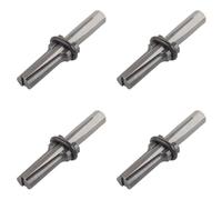 Generchin 4X Outil de Fendage de Pierre Fendeur de Pierre Cales de Bouchon en Métal Fendeurs de en Béton Outil à Main 16x105mm Burins à Pierre