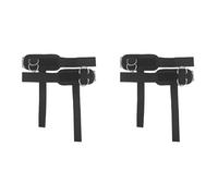 Generchin 4X Sangles D'Haltérophilie avec Anneau en D, Attaches de Poignet à Câble pour Entraînement en Salle de Sport, Sangles pour Machines à Câble, Haltérophilie.