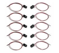Generchin 5 Paires de LED pour Capteur de Faisceau Infrarouge, Module de Comptage, Capteur de Distance Divisée, Capteur de Faisceau Infrarouge, Module de Comptage de LED