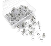 Generchin 50 Pièces de Clous en Spirale pour Canapé, Épingles pour Meubles, Épingles pour Draps de Lit, Clous Décoratifs à Tête Enfoncée.
