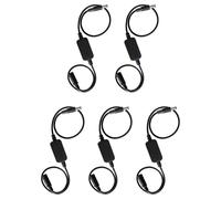 Generchin 5X 24 Heures de Redémarrage Automatique du Routeur, Minuterie de Routage, Outil de Réinitialisation de L'Alimentation CC, Modem Fibre, Routeur, Gestionnaire d'alimentation CC, Noir