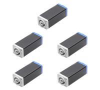 Generchin 5X Adaptateur de Coupleur AC LED PowerCon, Connecteur D'Extension, Adaptateur Droit pour sur Panneau Speakon de Haute Qualité, Bleu à Blanc