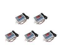 Generchin 5X Contrôleur de Température LED Numérique Professionnel 12 V W3002 Régulateur de Thermostat 10 A XH-3002