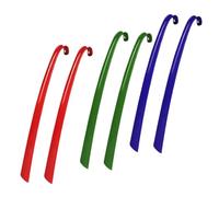 Generchin 6 Pièces de Chausse-Pied à Crochet avec Poignée pour Chaussures, Aide au Levage de Chaussures, Chausse-Pieds Portables, Outils pour Chausse-Pied