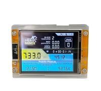 Generchin 735Kh/S NMMinerNerdMiner Mineur BTC Solo Amélioré Écran Tactile Intelligent de 2,8 Pouces Mineur de Crypto Bitcoin pour Bureau à Domicile