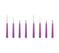 Generchin 8 Pièces Alésoir à Perles à Pointe de Diamant pour la Fabrication de Outil D'Agrandissement de Trou de Perles pour Perles en Verre Plastique Métal Bois