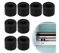 Generchin 8 Pièces Rouleau en Caoutchouc Compatible Tapis de Roue en Caoutchouc Guide Rouleau en Caoutchouc pour CricutRepair, Accessoires de Remplacement Durables