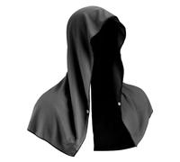 Generchin à Capuche Rafraîchissante pour Le Cou et Le, Idéale pour Le Sauna, Le Yoga et Les Entraînements en Camping, Polyvalente Noire