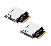 Generchin Adaptateur Support cuivre personnalisé Guidage | PCB compact avec câblage optimisé et fixation fiable pour carte CFexpress Type-A vers NGFF M.2.