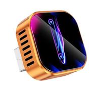 Generchin Adaptateur Wireless Carplay pour Android AUTO 2en1 AI Box Bluetooth5.0+WiFi CarPlay Filaire Vers Carplay Sans Fil B
