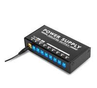 Generchin Alimentation pédale de guitare Anti-bruit masse et interférences | Circuit conçu pour réduire les bruits de masse et les interférences, garantissant un son clair des effets.