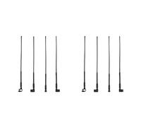 Generchin Antenne de Simulation en Nylon 8 Pièces pour Voiture sur 1/10 1/8 Rc Trx4 Trx6 Scx10 Yikong Yikomo Antenne en Nylon