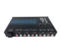 Generchin Auto Cube Égaliseur Graphique 9 Bandes Audio de Voiture Numérique -EQ9 Égaliseur D'Amplificateur de Voiture Série Complète avec Filtre Réglable