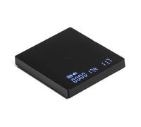 Generchin Balance de Café Mini Noire avec Fonctionnalité D'Infusion et Pad D'Isolation Thermique, Balance Électronique pour Espresso à Verser.