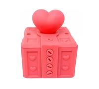 Generchin Boîte Cadeau Ennuyeuse avec Vis, Boîte à Vis Imprimée en 3D, Boîte d'emballage Cadeau d'amour pour la Saint-Valentin, Boîte Cadeau pour Anniversaire, B
