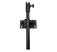 Generchin Boîte de Pêche Noire Accessoires Support en Alliage D'Aluminium et de Magnésium Boîte de Pêche Grand Support Plateau à Appâts Cadre