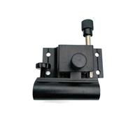 Generchin Boîte de Pêche Noire Accessoires Support en Alliage D'Aluminium et de Magnésium Boîte de Pêche Grand Support de Protection pour Poisson