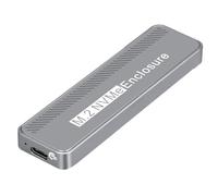 Generchin Boîtier de Disque Dur M.2 NVMe Space Gray USB3.2 - Boîte pour Disque Dur USB3.2 GEN2x2 20 Gbit/S - Boîtier de Disque Dur à Transfert Haute Vitesse