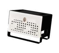 Generchin Boîtier de Gestion des Câbles pour Prises de Courant, Routeur, Câbles TV, Concentrateur USB - Organisateur de Câbles Multifonctionnel à Panneau Creux B