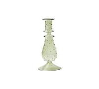 Generchin Bougeoir en Verre Romantique Vintage Chandelier en Verre Vase Transparent Hydroponique Style Européen Cadeau Vert Transparent